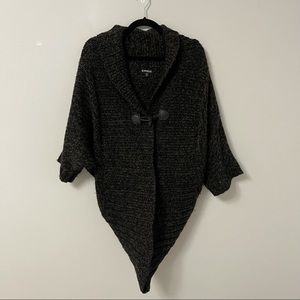 Express wool blend cardigan shrug coat heavy knit